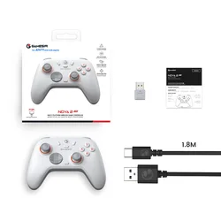Universal Wireless Game Controller by GameSir Nova 2 Lite (White)