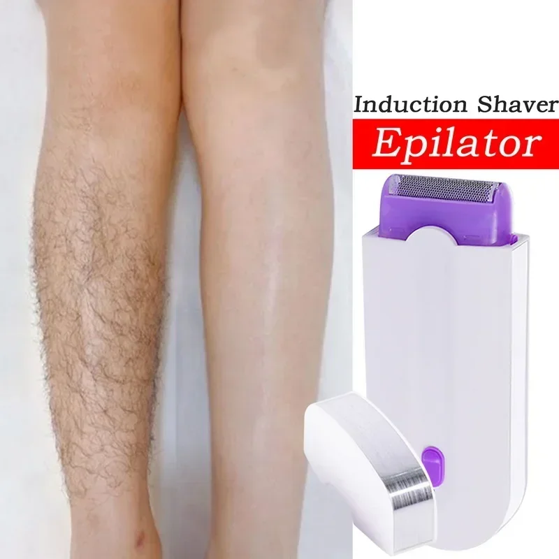 Woman Electric Epilator Hair Remover Professional Safety Depilation Shaving Trimmer Painless Portable Chargable For Whole Body 2
