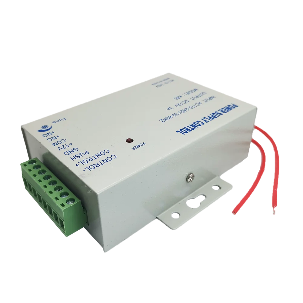 Access Control Power Supply AC110-240V DC12V3A 12V5A Switching