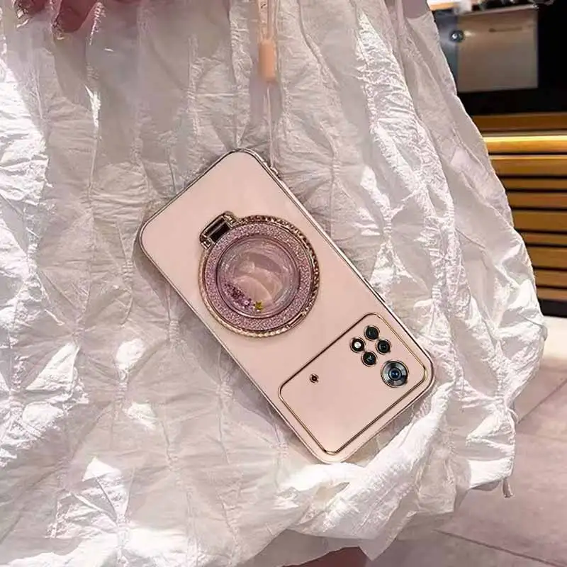X4Pro Circular Support Plating Phone Case Cover