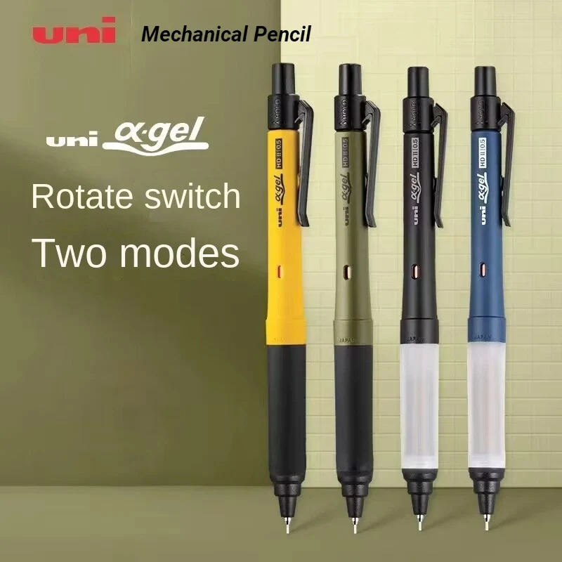 New Uni Alpha-Gel Switch Mechanical Pencil,Hold & Kuru Toga