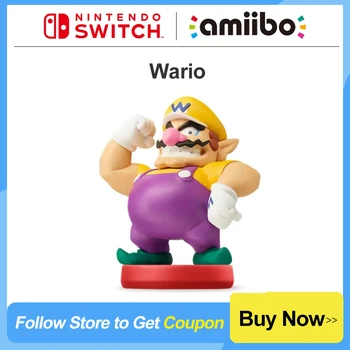 Nintendo Switch Amiibo Wario for Nintendo Switch and Nintendo Switch OLED Game Interaction Model Super Mario Party Series 1