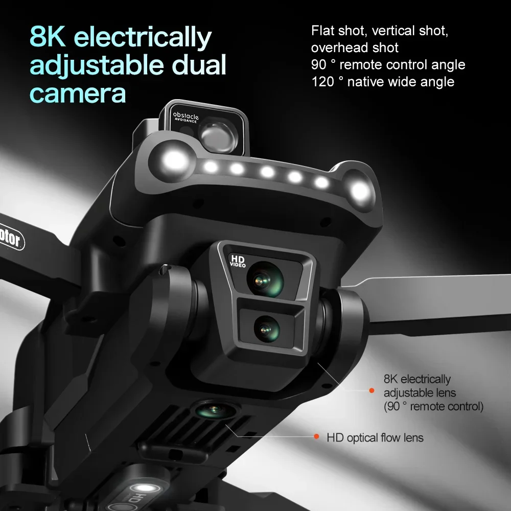 Mini Drone For Xiaomi V198GPS Drone 8K Camera Brushless Obstacle Avoidance Aerial Optical Foldable Quadcopter