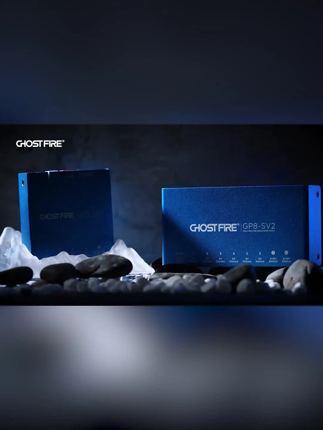 Ghost Fire-完全に分離された電源ペダル供給、プロのギター効果、GP8