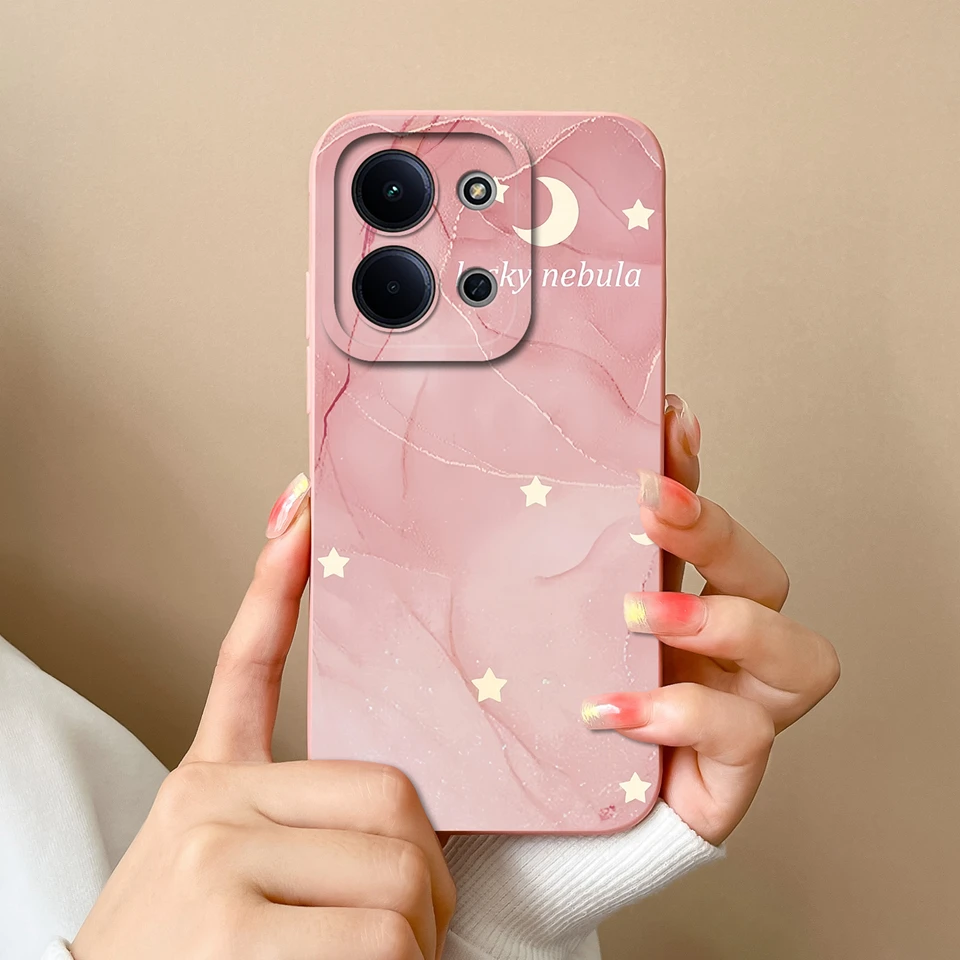 Cute Astronaut Girl Shockproof Silicone Phone Case - Durable Back Cover