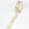 NEW 1PC 10M Decor Happy Easter egg rabbit flower carrot Washi Tape Set for Scrapbooking Journaling Masking Tape Cute Stationery 3