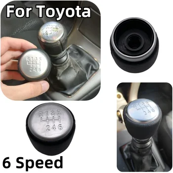 Nero 6 Velocità Auto Pomello Del Cambio Per Toyota Avensis 2006-2009 Rav4 2005-2012 Leva Del Cambio Stick Handball Auto accessorio