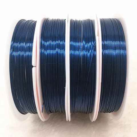 0.3/0.4mm Colorful Copper Wires Beading Wire for Jewelry Making DIY Handmade Accessories