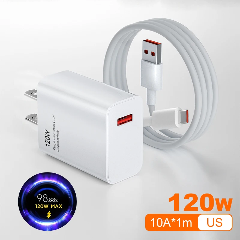 Xiaomi 120w Gan Charger Set Usb To Type-c Fast Charging 120w Charger Qc5.0  Fast Mode Paired With Xiaomi 13 Pro/xiaomi 13 Ultra - Smart Remote Control  - AliExpress
