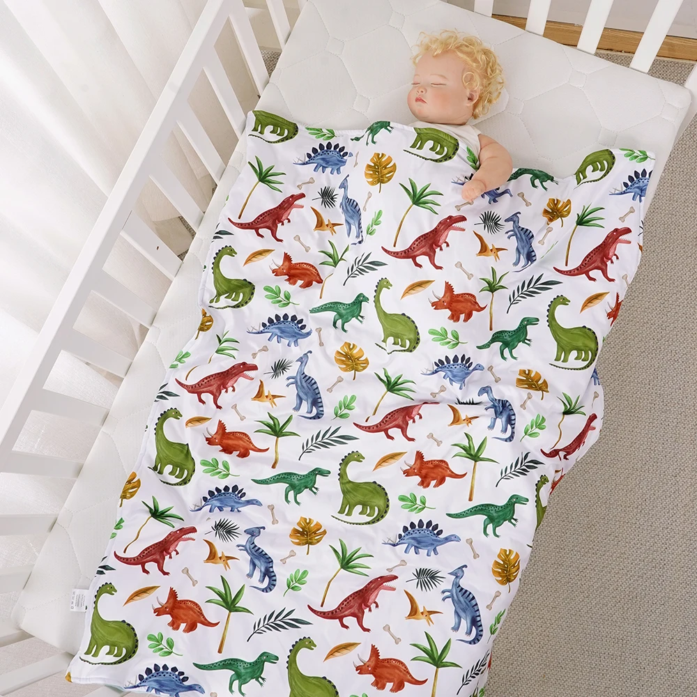 Kangobaby #My Soft Life# New Cute Thicken Baby Quilt Warm Newborn Swaddle Blanket