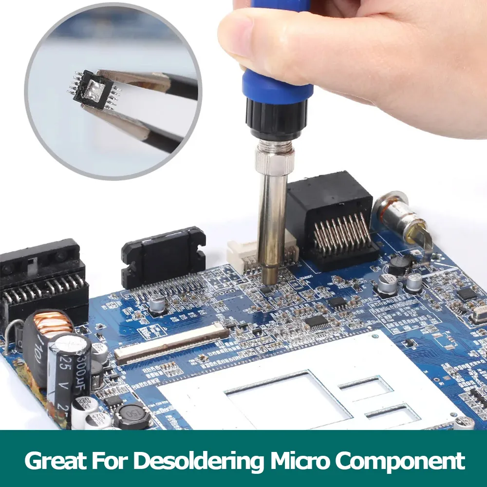 YIHUA 8509 Micro Hot Air Gun Soldering Station with 3.5/3/2.5/2 mm Nozzle Temperture Adjustable BGA Rework Station 3