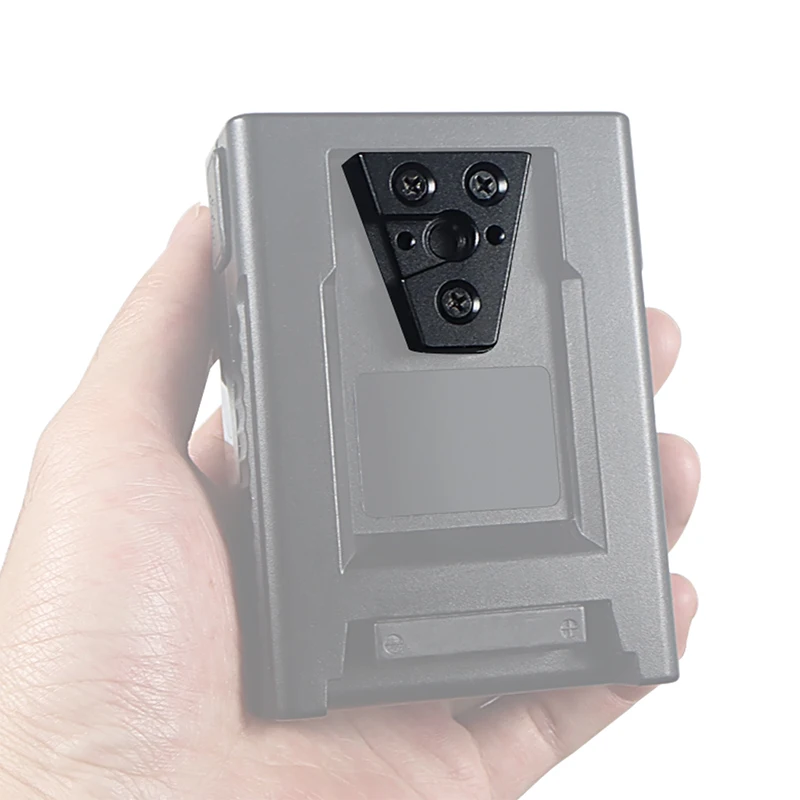 Aluminum V-Lock Battery Mounting Plate Clamp Quick Release for ARCA Tripod Gimbal Vlog DSLR Camera V Mount Power Supply Bracket