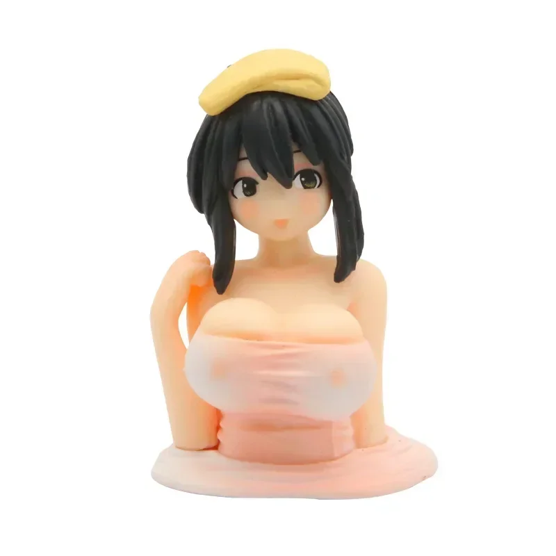 

New Anime Car Sticker Chest Shaking Ornament Car Interior Motorcycle Bicycle Car Toys Boobs Decoration Stickers