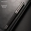 LT Hongdian 1866 wooden Fountain Pen Natural Handmade Pen EF/F Writing Ink Pen For Gift 3