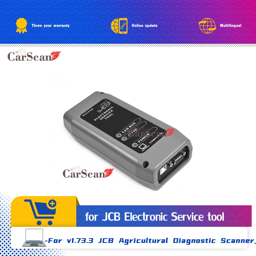 

Agricultural Construction equipment for JCB Electronic Service tool (DLA) JCB ServiceMaster heavy duty truck diagnostic tool