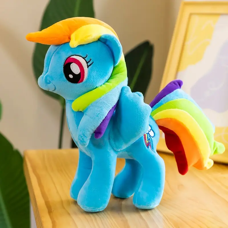 Kawaii M y little Pony Plush Doll Unicorn Toy Plush Movie Unicorn Toy Bedroom Decoration Boy Girl Birthday Christmas Gift