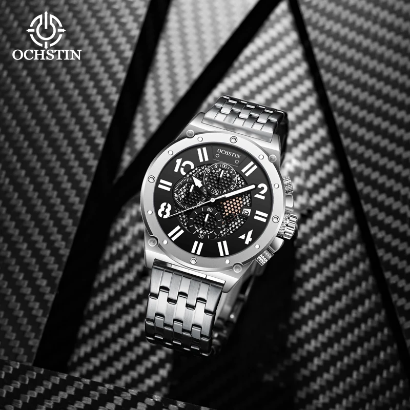 2022 New OCHSTIN Watches Men quartz Top Brand Analog Military male Watches Men Sports army Watch Waterproof Relogio Masculino