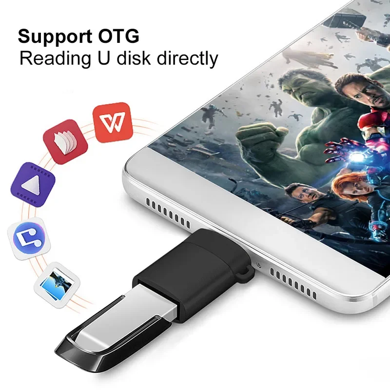 Premium OTG USB 3.0 to Type-C Charger Adapter Connector