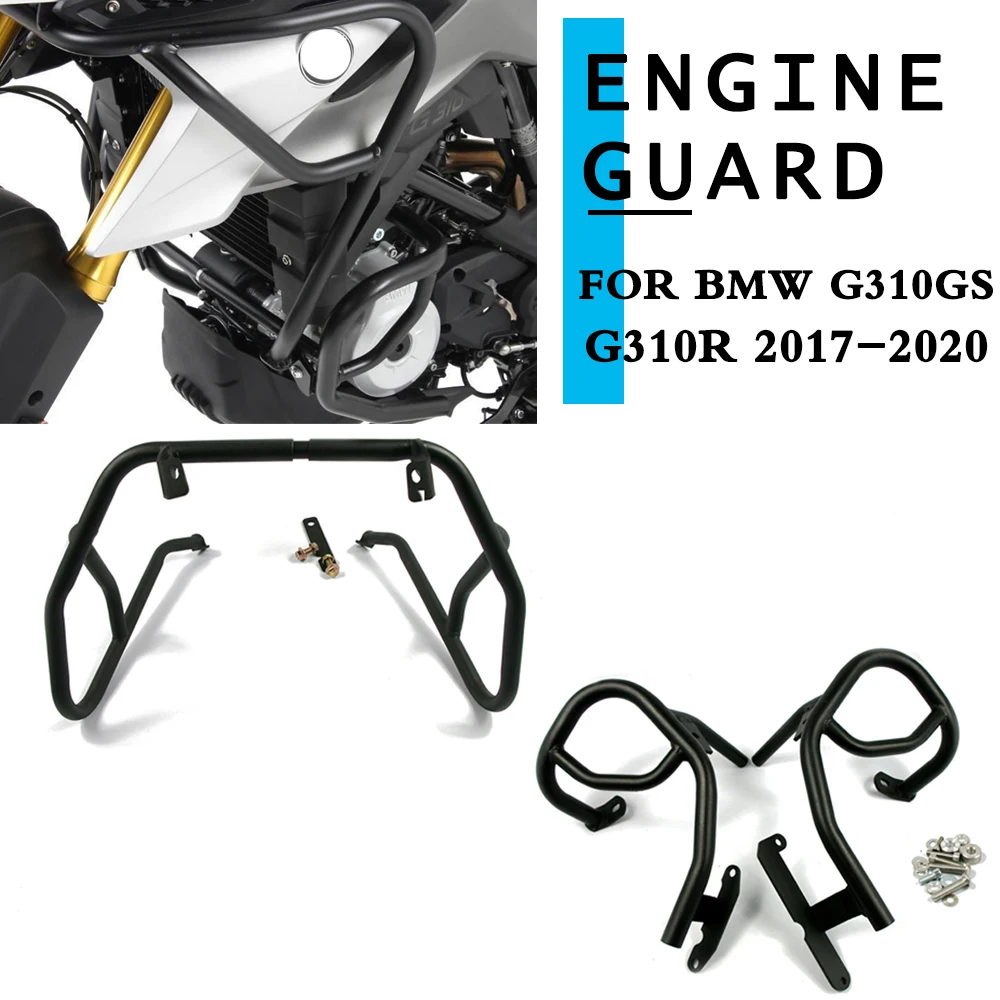 Motorcycle G 310 Gs/r Upper&lower Engine Guard Crash Bar Frame Protection Bumper Protector For