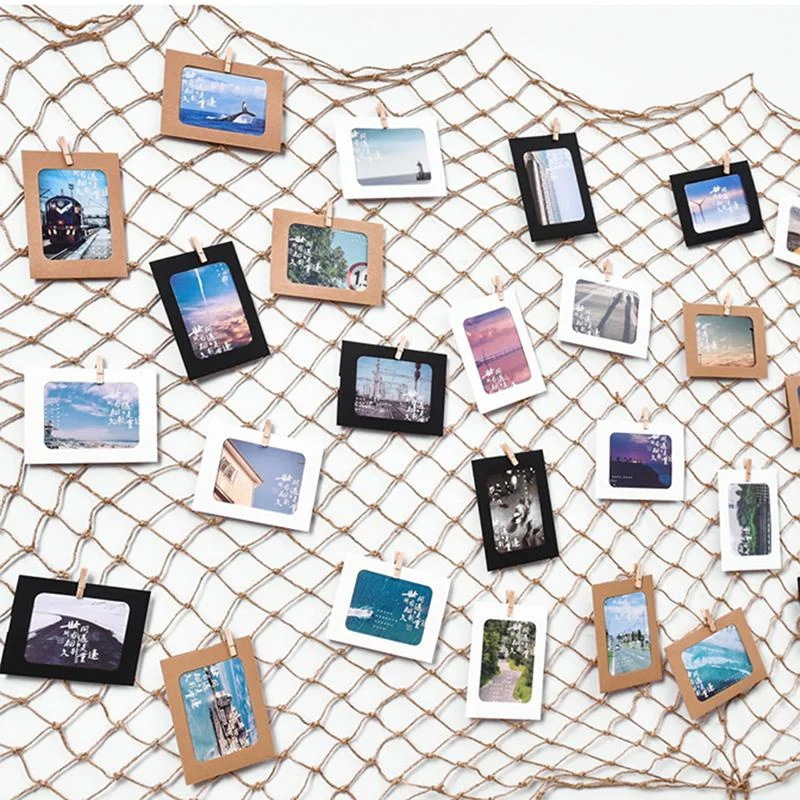 Photo Clips Clothes Pegs 100Pcs Mini Wooden