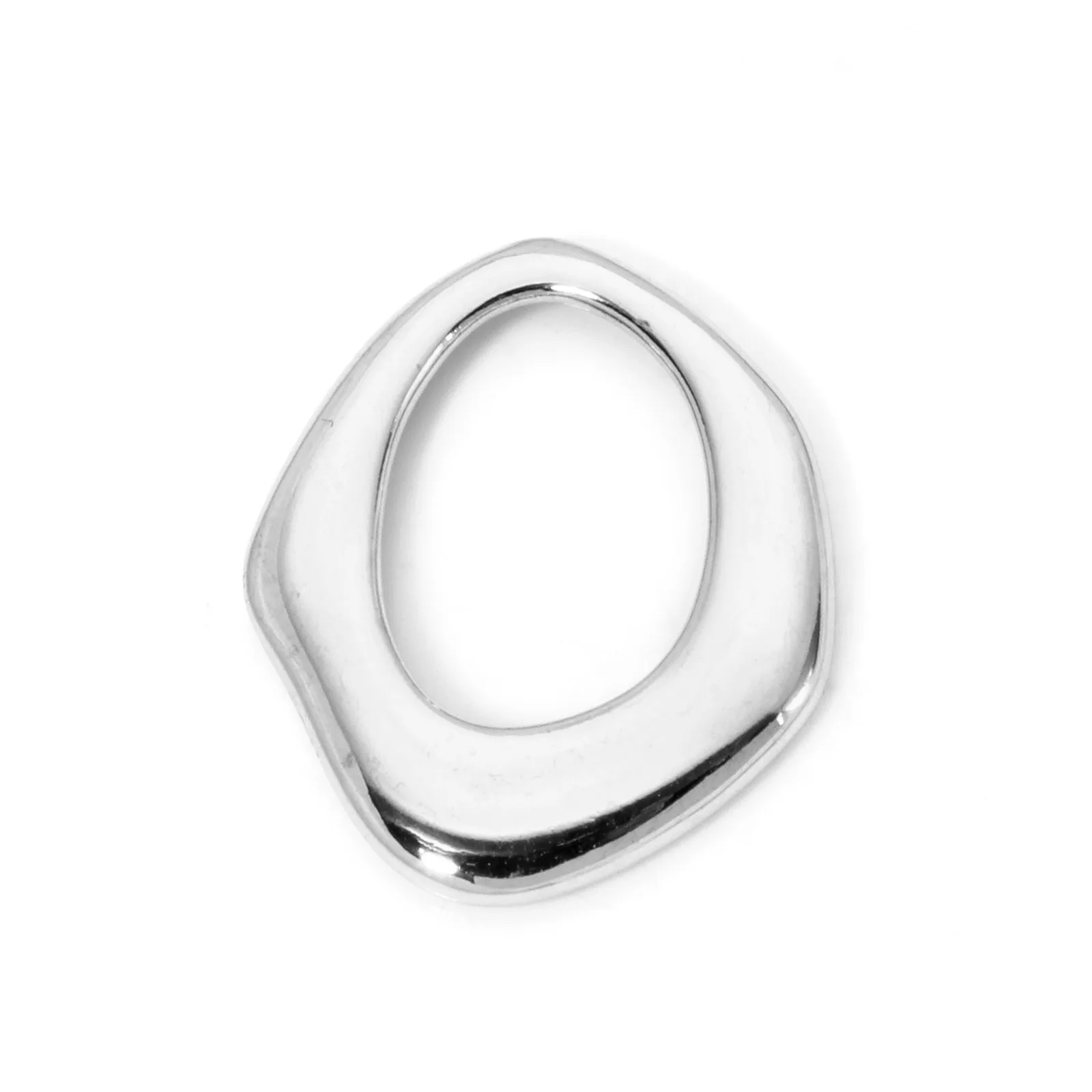 2 stücke Einfache Messing Charms Mehrfarbige Geometrische Unregelmäßige Oval Herz Runde Hohl Anhänger DIY Halskette Ohrringe Schmuck Erkenntnisse – Detail 5