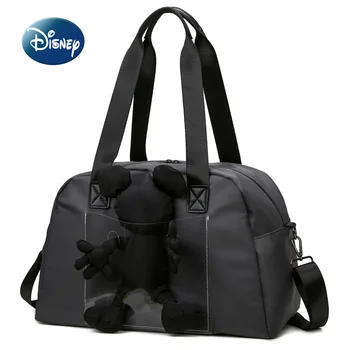 디즈니 미키 휴대용 여행 가방, 패션 트렌드 만화 인형 대용량 경량 여행 가방, 스포츠 피트니스 요가 가방, 신제품