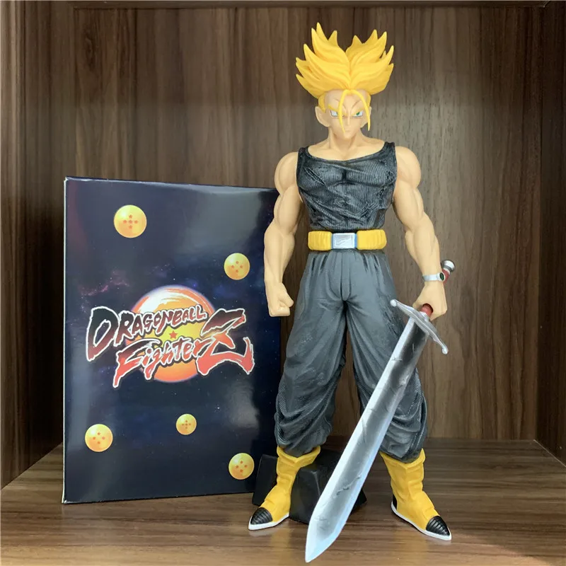 Em Estoque 30cm Anime Dragon Ball Troncos Figura Super Saiyan