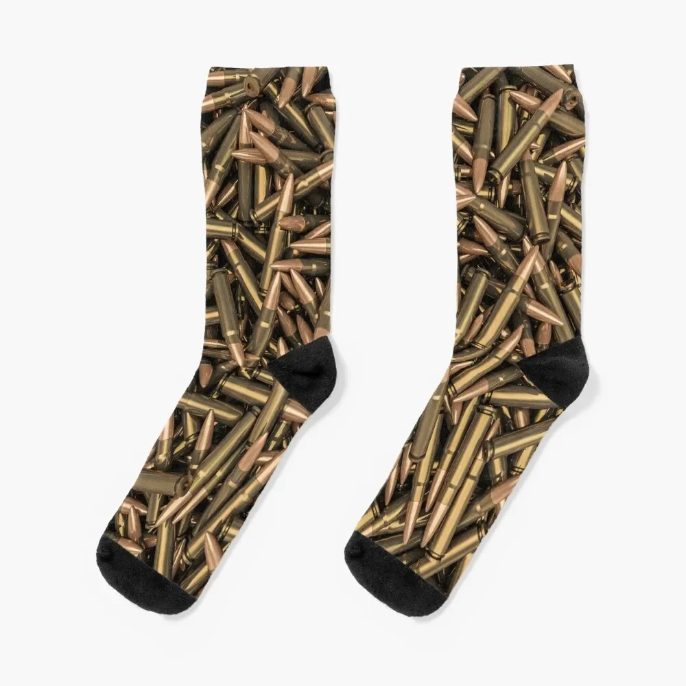 Rifle bullets Socks summer aesthetic Non-slip Boy Socks Women's iridium chemical element periodic table gift socks socks man summer