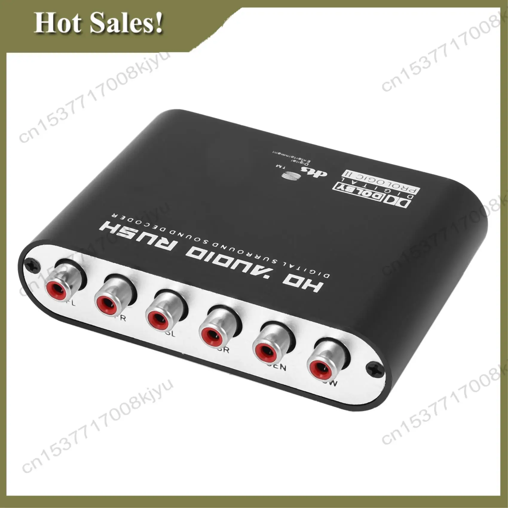 -A23G 5.1 CH 오디오 디코더 SPDIF 동축 RCA DTS AC3 디지털-5.1 PS3,DVD 플레이어용 앰프 아날로그 변환기,