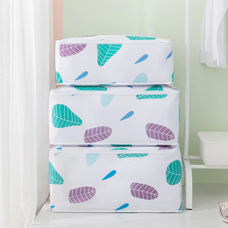 Storage Bag Clothes Storage Bag Foldable Storage Bags Quilt Storage Bag Clothes Storage Box Clothes Organizer Clothes Storage Organizer Foldable Storage Bag Bed Storage Bag S/M/L Size Large Storage Bag Clothes Blanket Quilt Closet Sweater Home Organizer Box Pouches Housekeeping Container Organizers