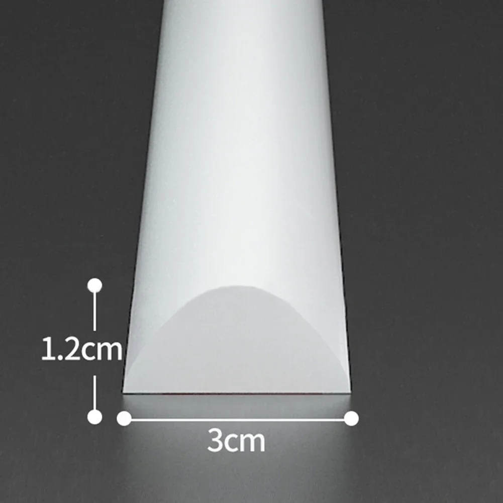 Bathroom Water Stopper Retention Water Barrier Strip Shower Dam Flood Barrier Dry And Wet Separation Blocker Silicone Seal Strip