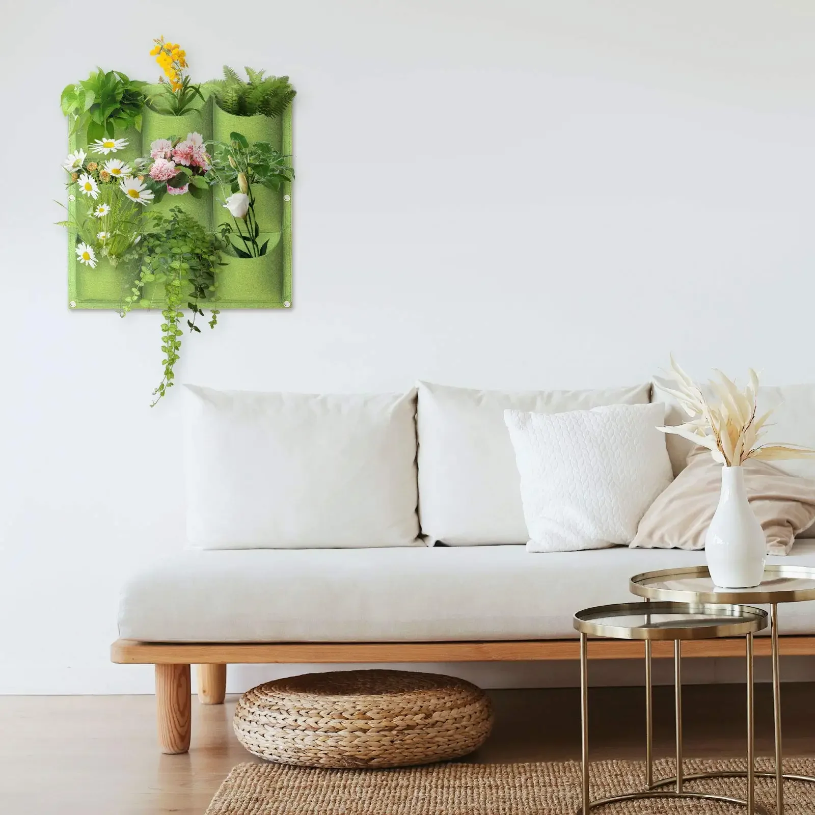 Felt Vertical Hanging Garden Planter 6