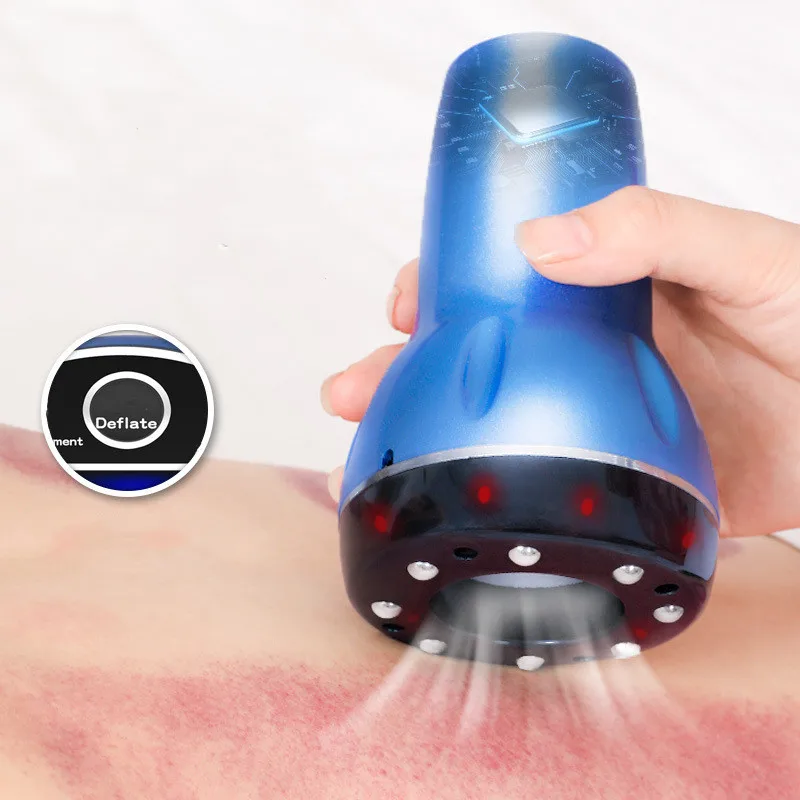 Electric Cupping Therapy Massager Suction Cups Body Massager Anti Cellulite Suction Cup Physiotherapy Jars Gua Sha Fat Burner 3