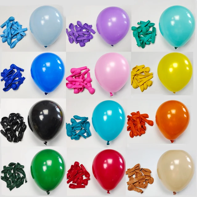 10 pouces 10/30/50 pièces ballon en Latex or argent noir rose Xmax ballon mariage joyeux anniversaire métallique Chrome ballon décoration 2