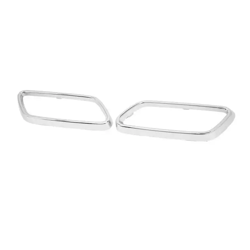 Exhaust Tip Cover Trims Bezel Replacement for C‑Class W206 06 AMG Line Onwards Electroplating