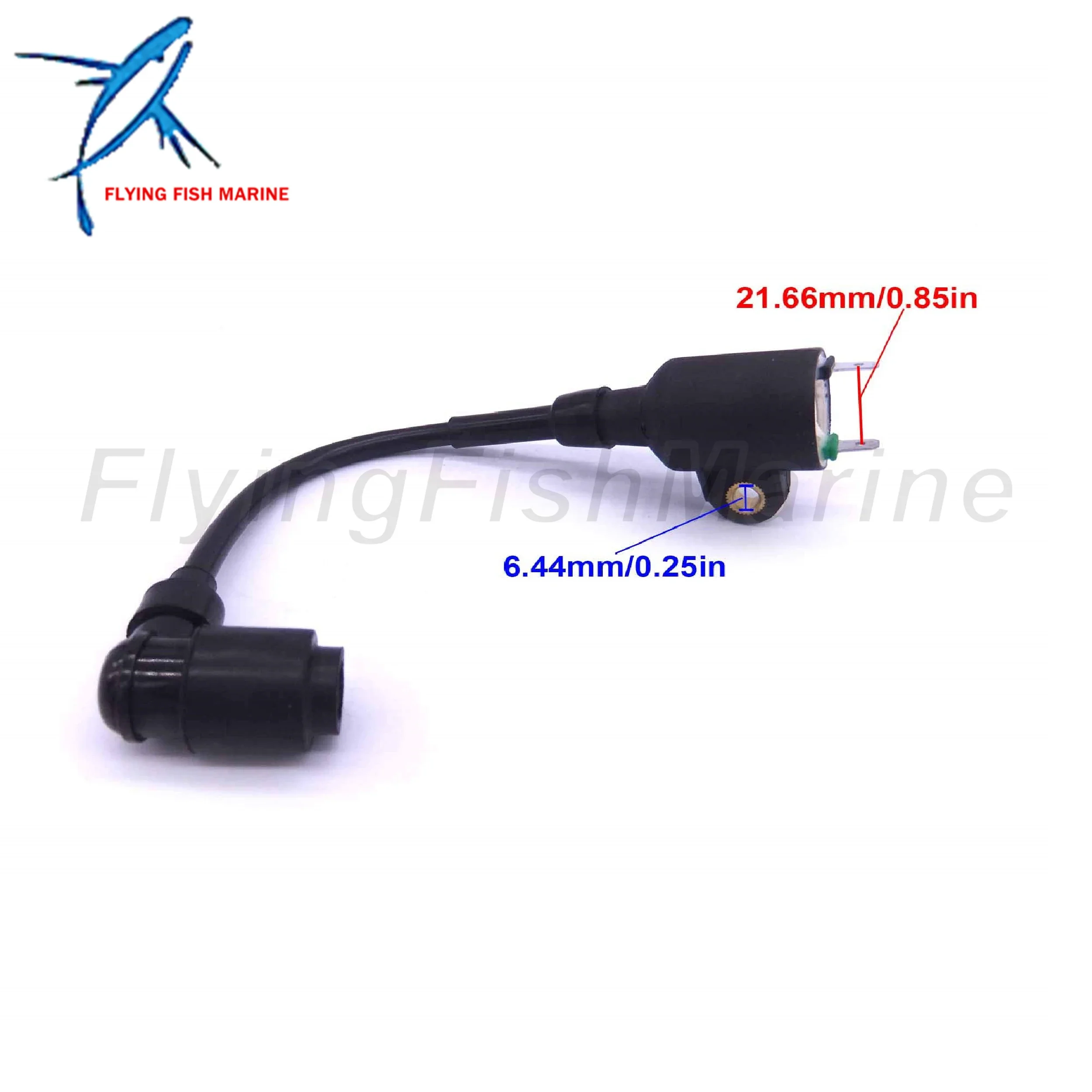 Outboard Engine 823033 Ignition Coil for Mercury Quicksilver Boat Motor 2.5HP 3HP 3.3HP