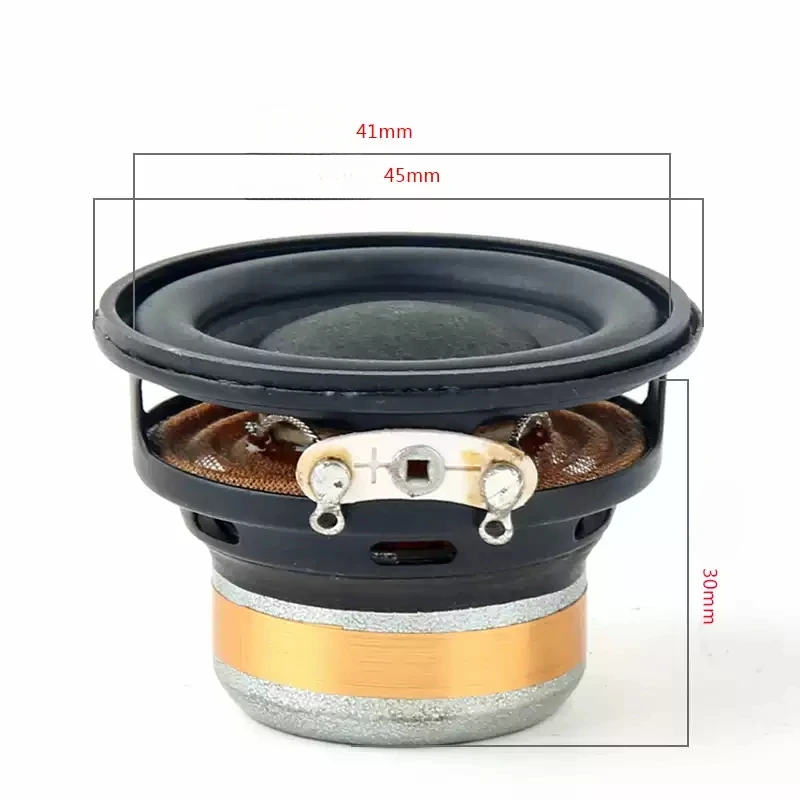 SOTAMIA 2Pcs 1.75 Inch Full Range Speaker 45mm 4 Ohm 10W Altavoz HIFI Loudspeaker Sound Music Audio for JBL Bluetooth Speaker