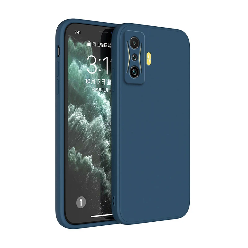Original Camera Protection Liquid Silicone Ultra Thin Case - Soft Classic Cover