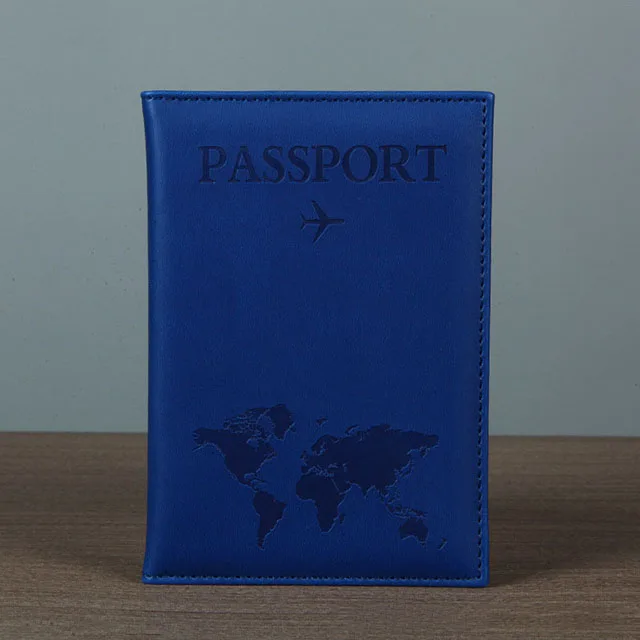 Elegant World Map Passport Holder – Stylish Travel Accessory & Ideal Wedding Gift