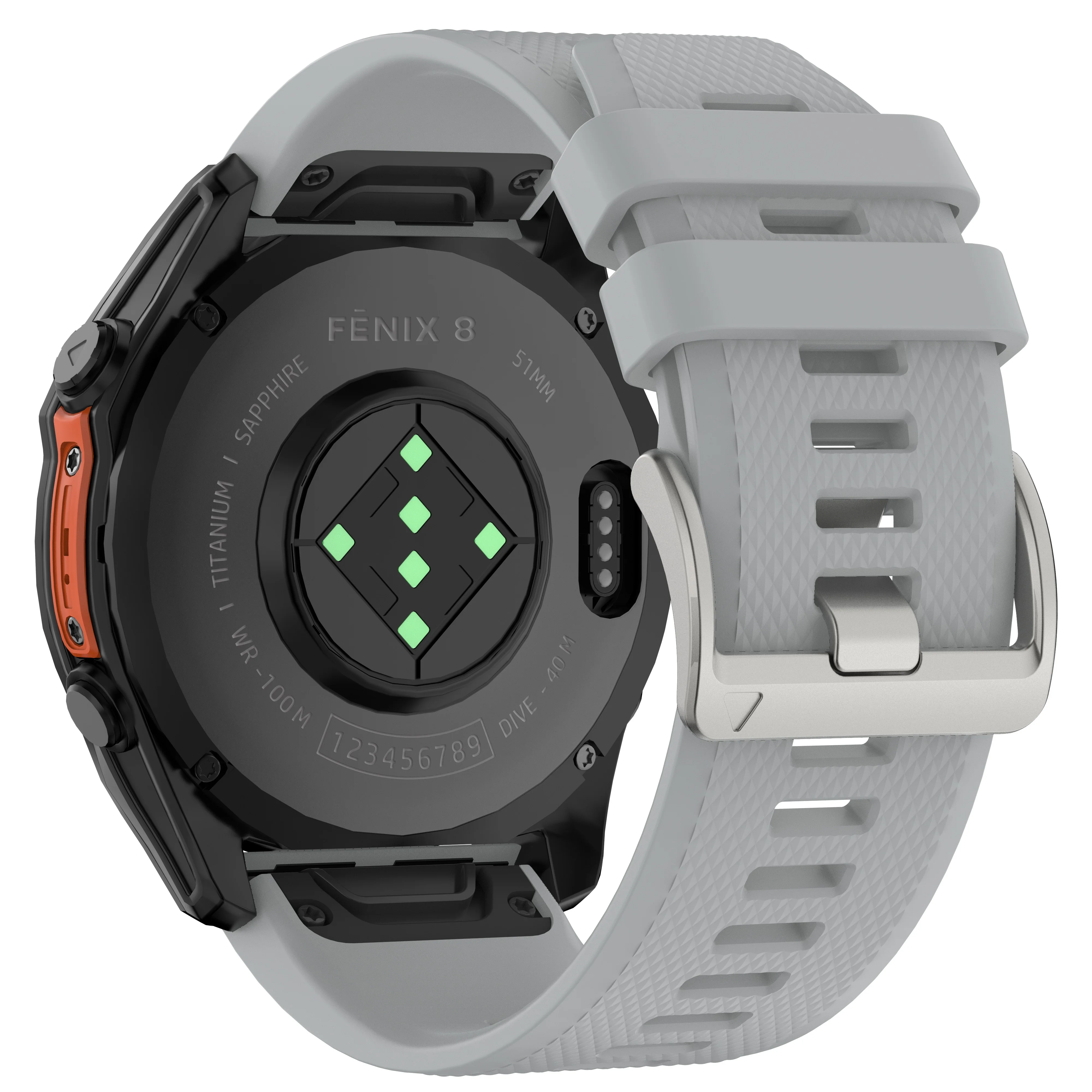 Versatile QuickFit Silicone Watch Band, 22mm/26mm - Premium Sports Replacement Strap