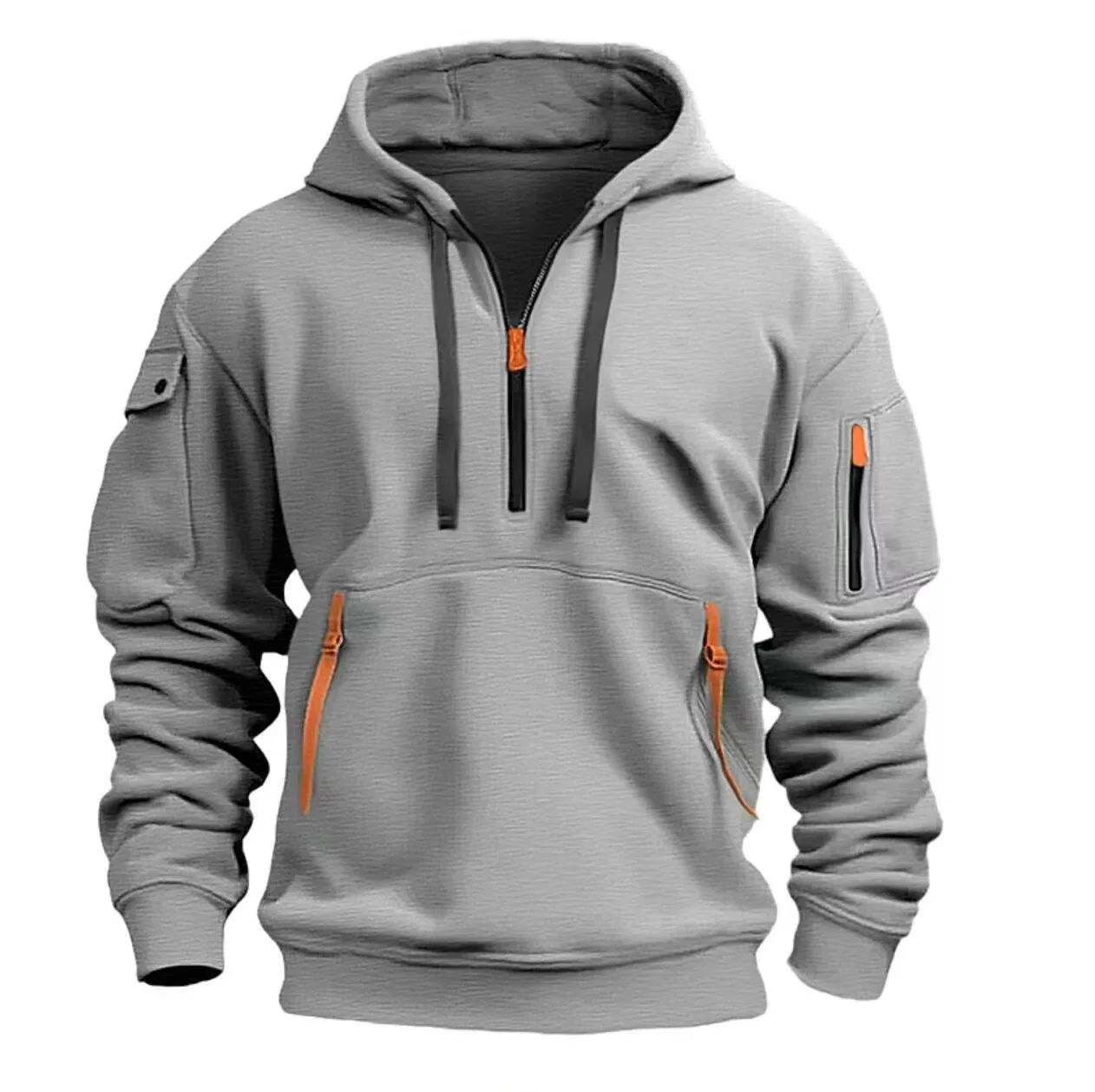 Korean Style Men Vertical Bar Color Matching Sweatshirts Casual Streetwear Loose Drawstring Hoodies S-3XL winter sweatshirt
