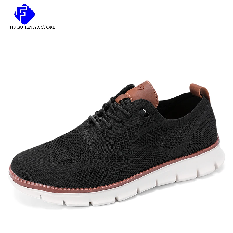 

2023 New Men Mesh Casual Shoes Fashion Lightweight Breathable Soft Soled Shoes Summer Outdoor Sports Fitness Sneakers Big Size