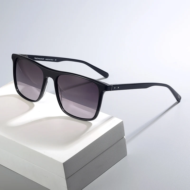 2025 Luxusmarke Vintage polarisierte Sonnenbrille Männer Frauen Retro Sonnenbrille fahren Sonnenbrille Mode UV400 weibliches Acetat