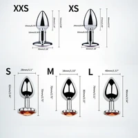 Anal Plug Herzförmigen Metall Butt Plug Erwachsene Sex Spielzeug Edelstahl Anal Plug Stimulator Anal Sex Spielzeug Prostata-massagegerät Dildo 6