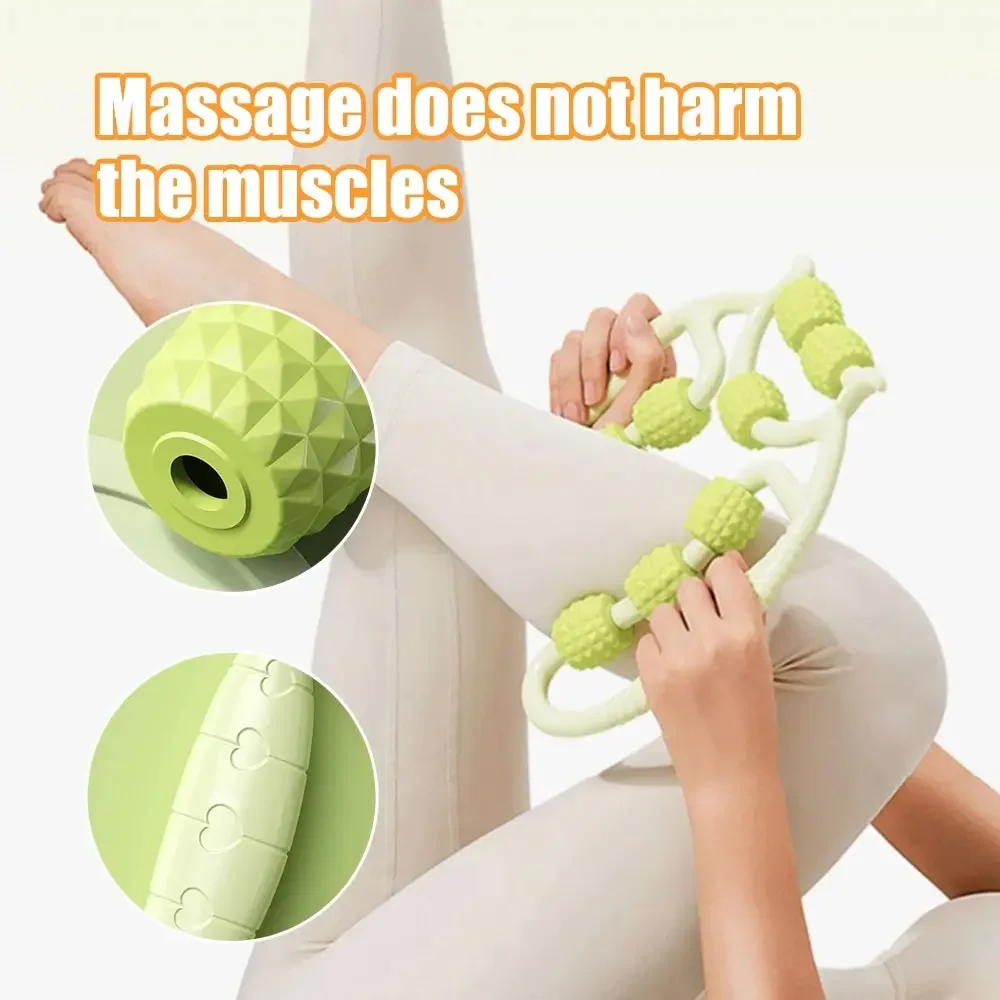 12 Rounds Circular Leg Slimming Muscle Stretching Massage Equipment