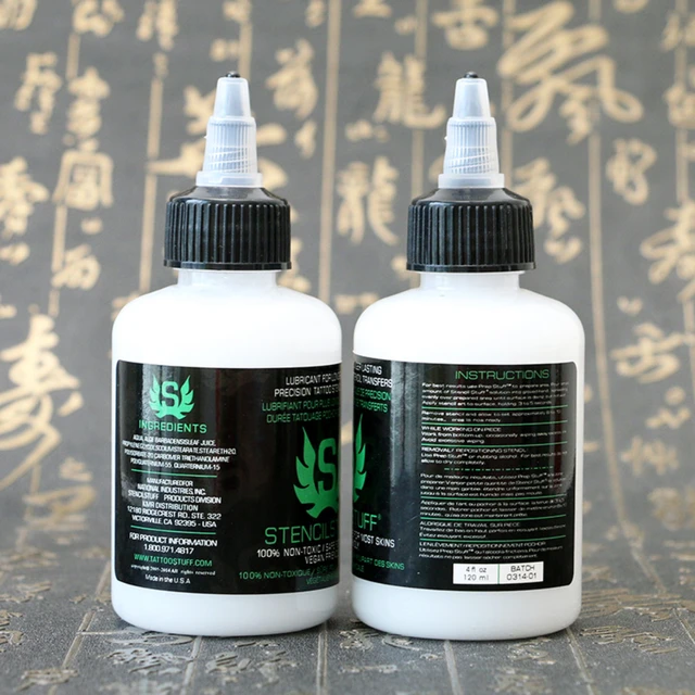 30/120ML Professional Tattoo Stencil Magic Gel Thermal Copier Tattoo  Transfer Stuff Solution Cream Tattoo Ink Set