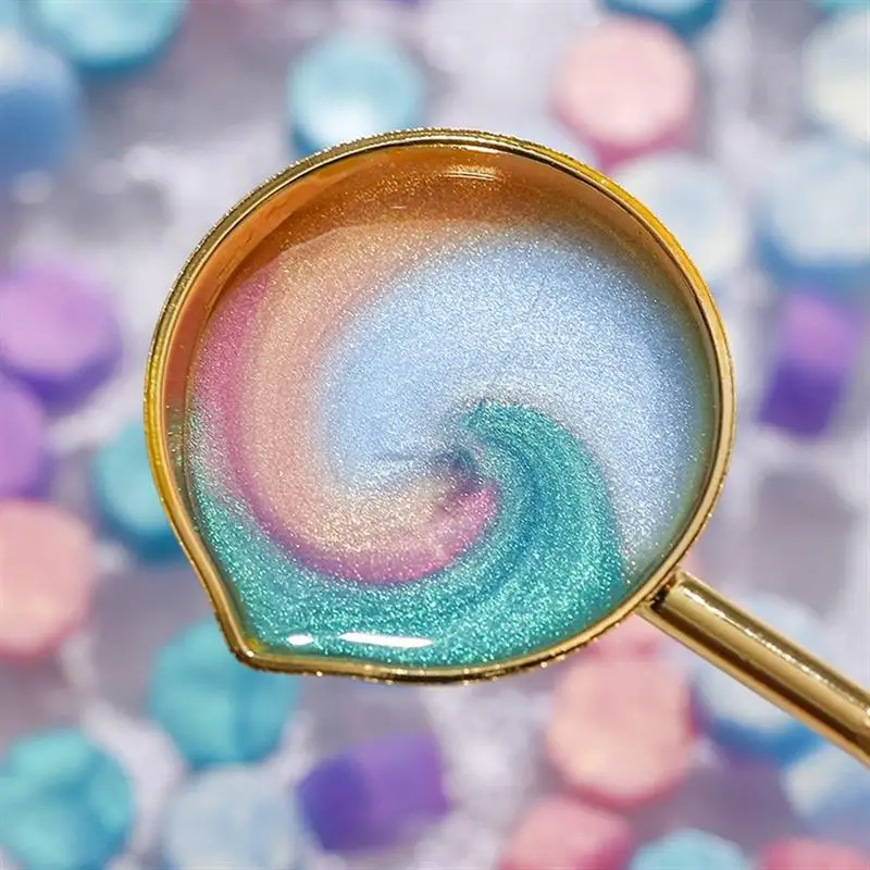 100pcs Mixed Color Glitter Dreamy Aurora Sealing Wax Stamp Beads DIY Envelope Wedding Invitation Scrapbooking Handcraft Decor