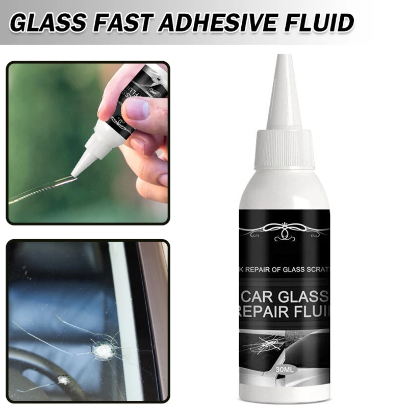 1pc30mlAutomotiveGlassCrackRepairAgentToolCarWindshieldQuick