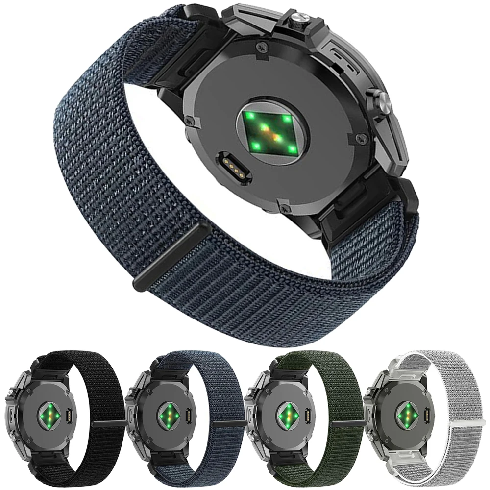 QuickFit Adjustable Nylon Strap for Sport Watches - 22mm/26mm