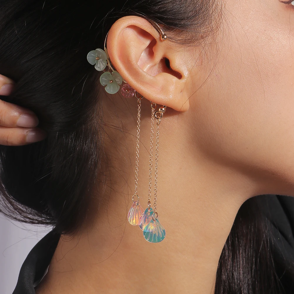 Aihua 1 Stück Mode Punk Kreuz Clip Ohrring für Teenager Frauen Männer Ohr Manschetten Zink-legierung Coole Schmuck Vintage Retro Metall ohrringe – Detail 18